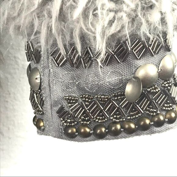 Jessica Simpson Shaggy Cardigan Size L - Picture 5 of 7